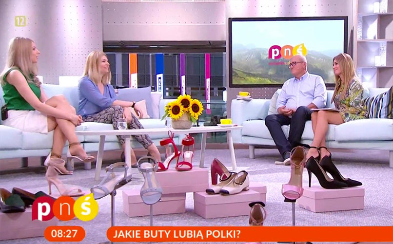 Zurbano Shoes in Polish TV program 'Pytanie na Śniadanie'
