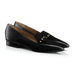 Ana Black Suede Leather Loafers Zurbano Shoes 